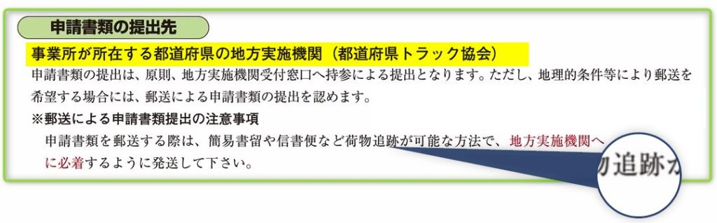 Gマーク申請書類の提出先と注意事項